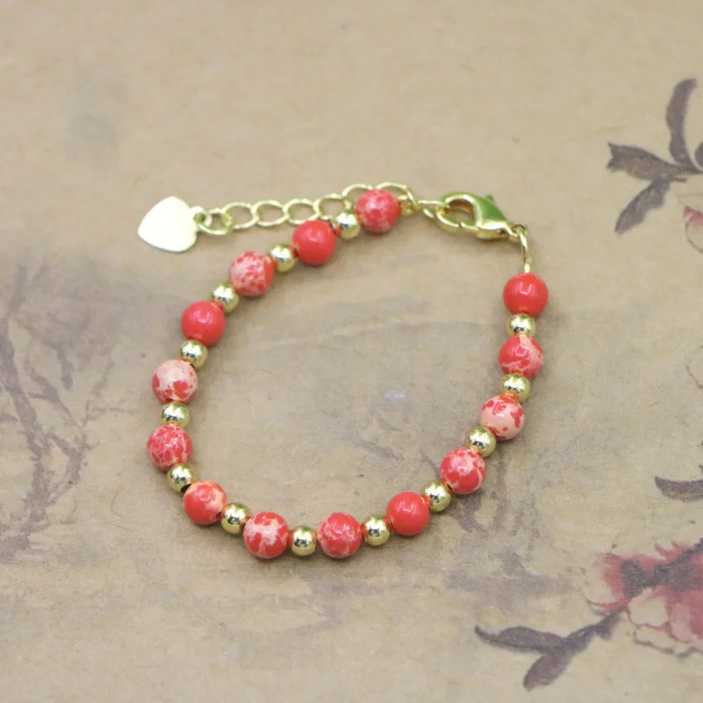 Yoga Fitness Tracker - High Quality Natural Stone Bead Bracelet