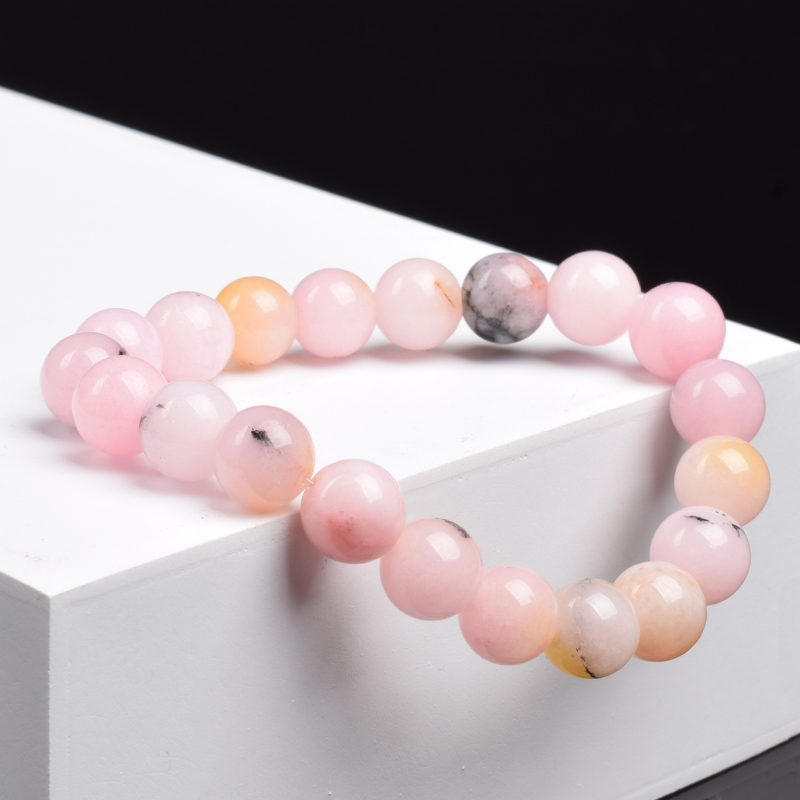 Natural Stone Pink Opal Beads  - огляд і ціна Yoga Fitness Tracker