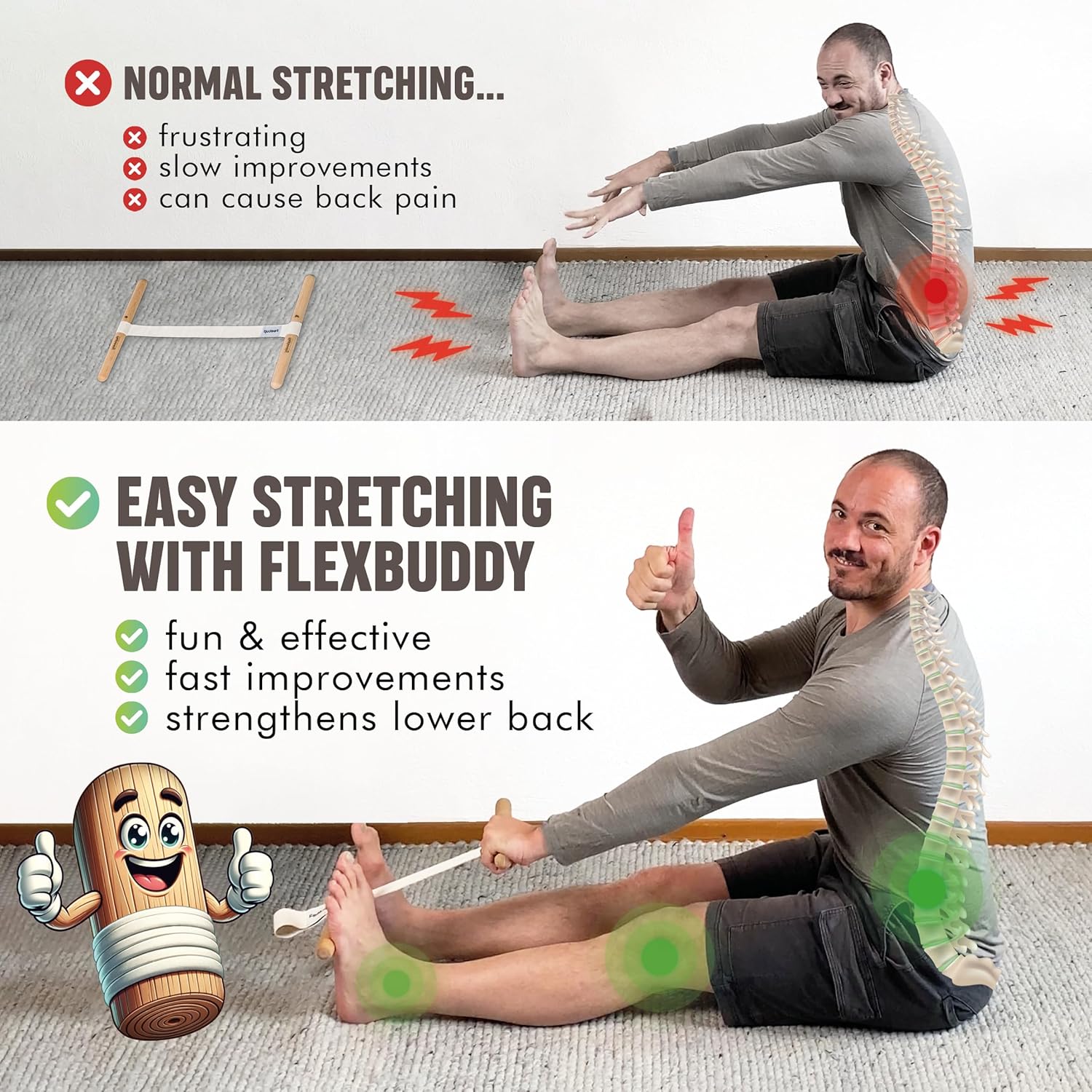 Hamstring Stretcher Adjustable - огляд і ціна Fitness Yoga