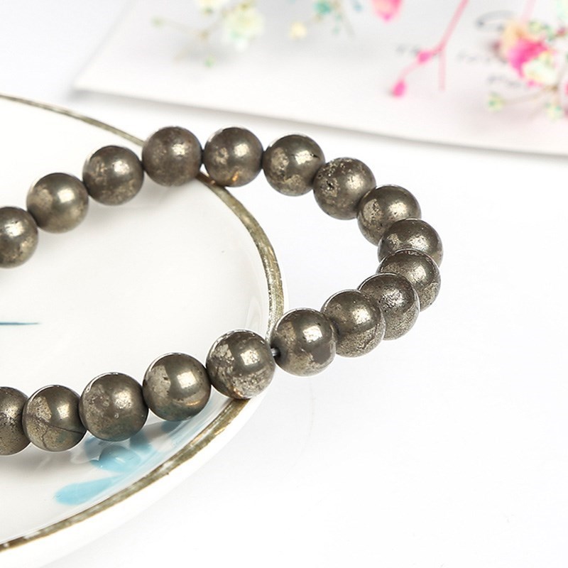 JD Natural Pyrite Bead Bracele - огляд і ціна Yoga Fitness Tracker