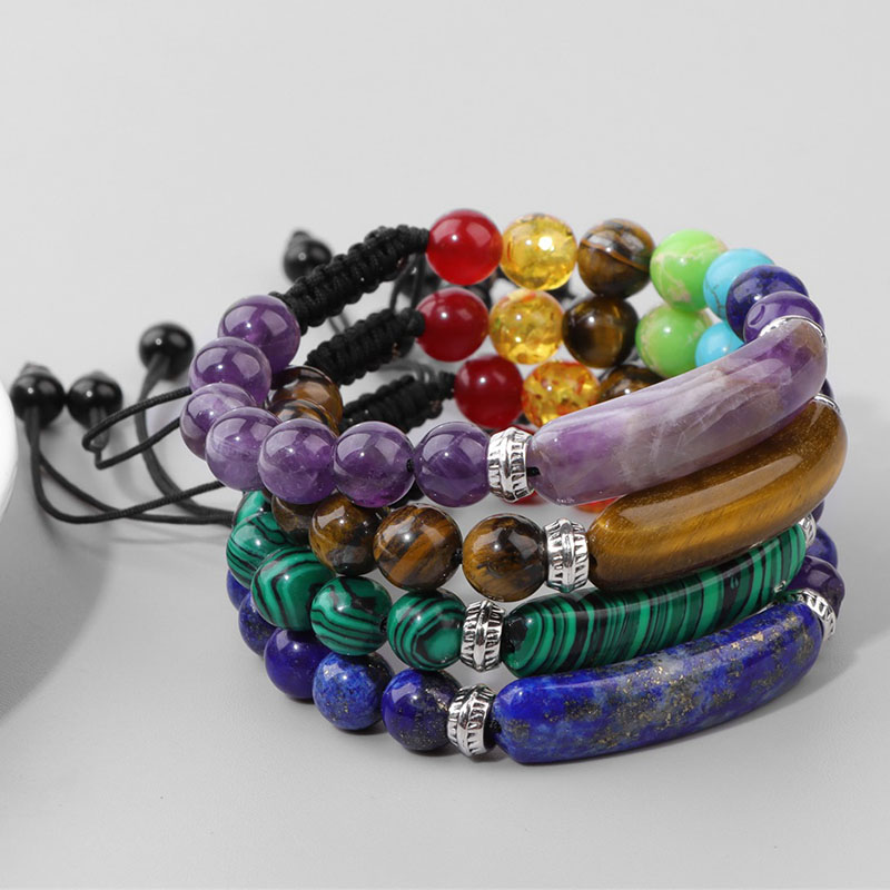 Fashion 7 Chakra Beads Bracele - огляд і ціна Yoga Fitness Tracker