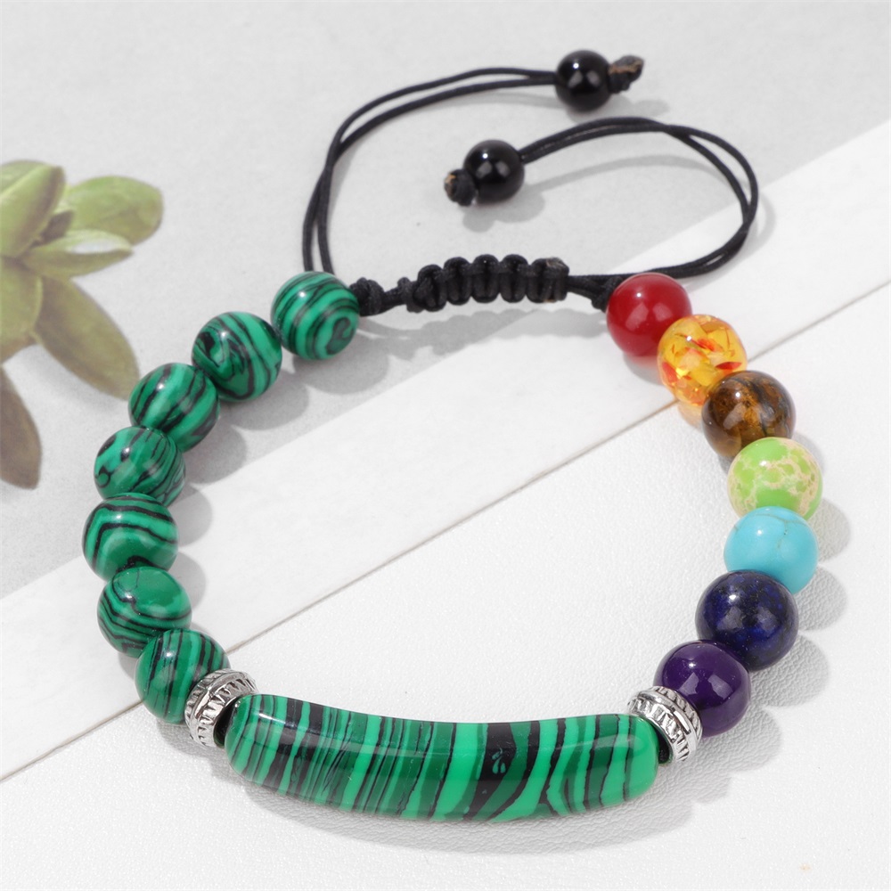 Fashion 7 Chakra Beads Bracele - огляд і ціна Yoga Fitness Tracker