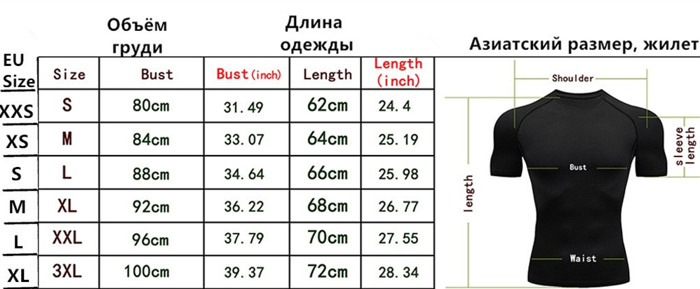 Men's Quick-Dry Compression Fi - огляд і ціна Yoga Fitness Jiu Jitsu