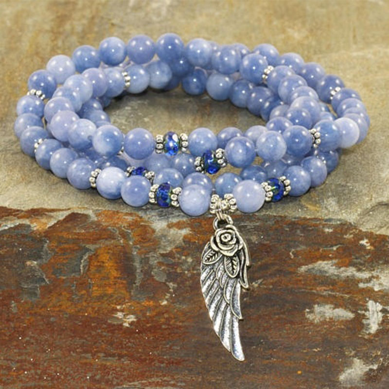 108 Mala Fluorite Necklace 108 - огляд і ціна Yoga Fitness Tracker