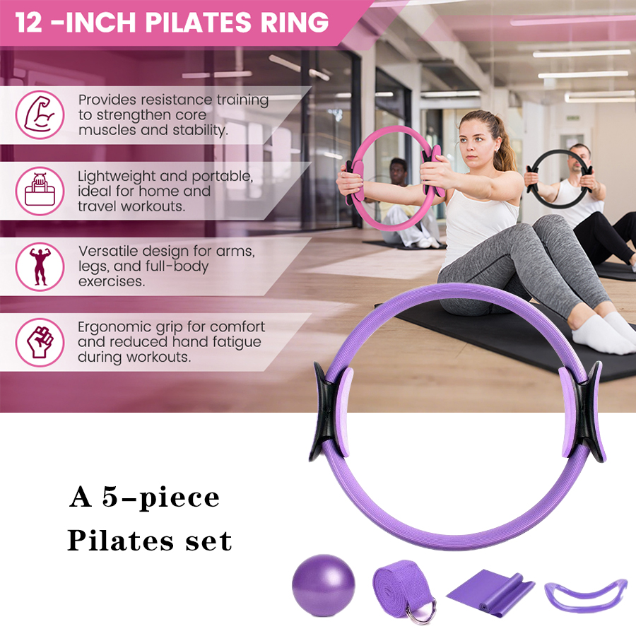 Customized LOGO 5-Piece Home G - огляд і ціна Pilates Ring Circle