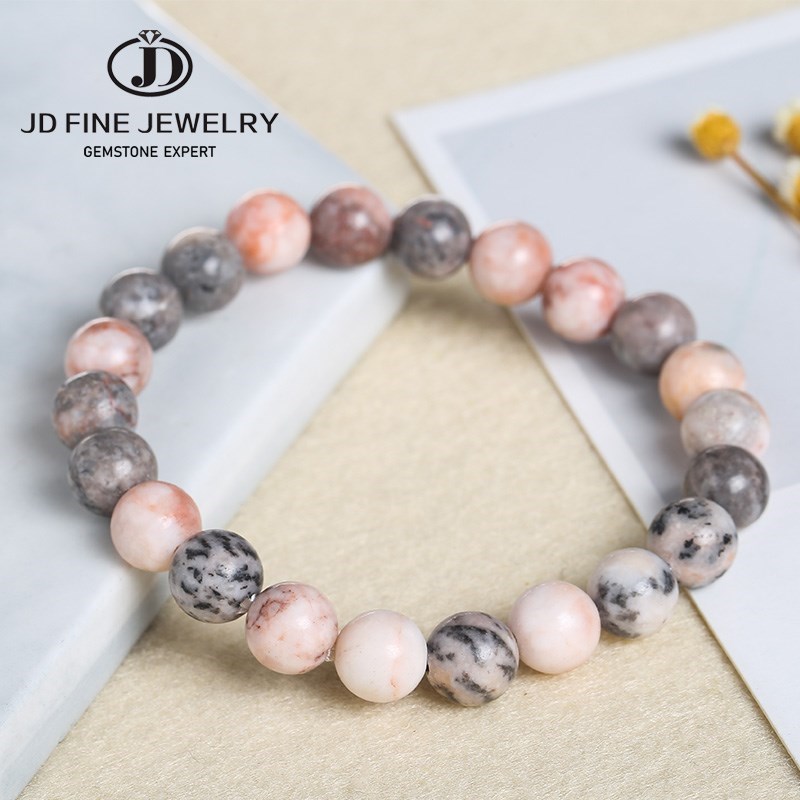 JD Natural Pink Zebra Jaspers  - огляд і ціна Yoga Fitness Tracker