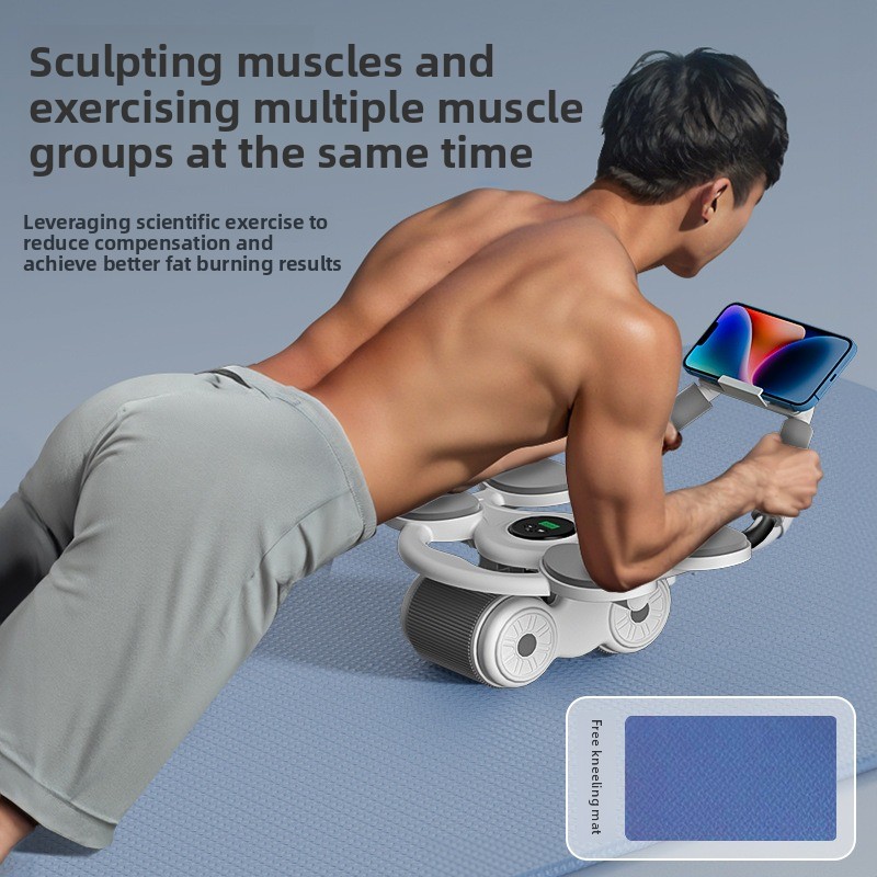 Four Elbow Support, Abdominal  - огляд і ціна Ab Wheel Roller