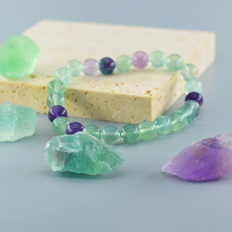 Original Fluorite Bracelet wit - огляд і ціна Yoga Fitness Tracker