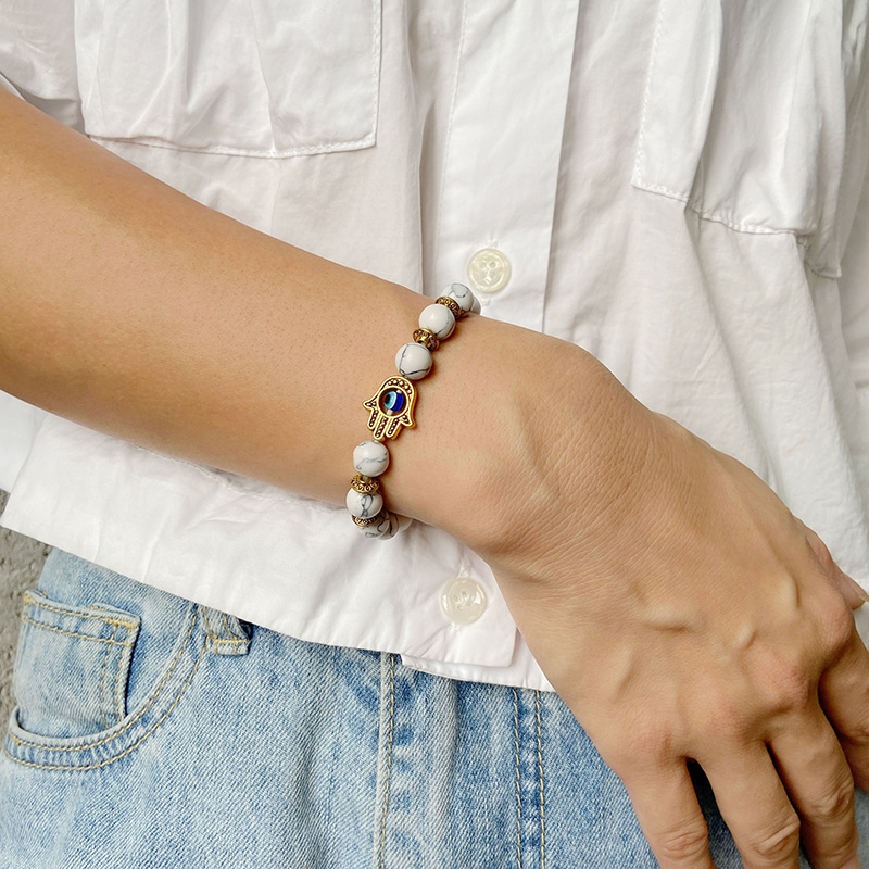 Natural Stone Men Bracelet Fas - огляд і ціна Yoga Fitness Tracker