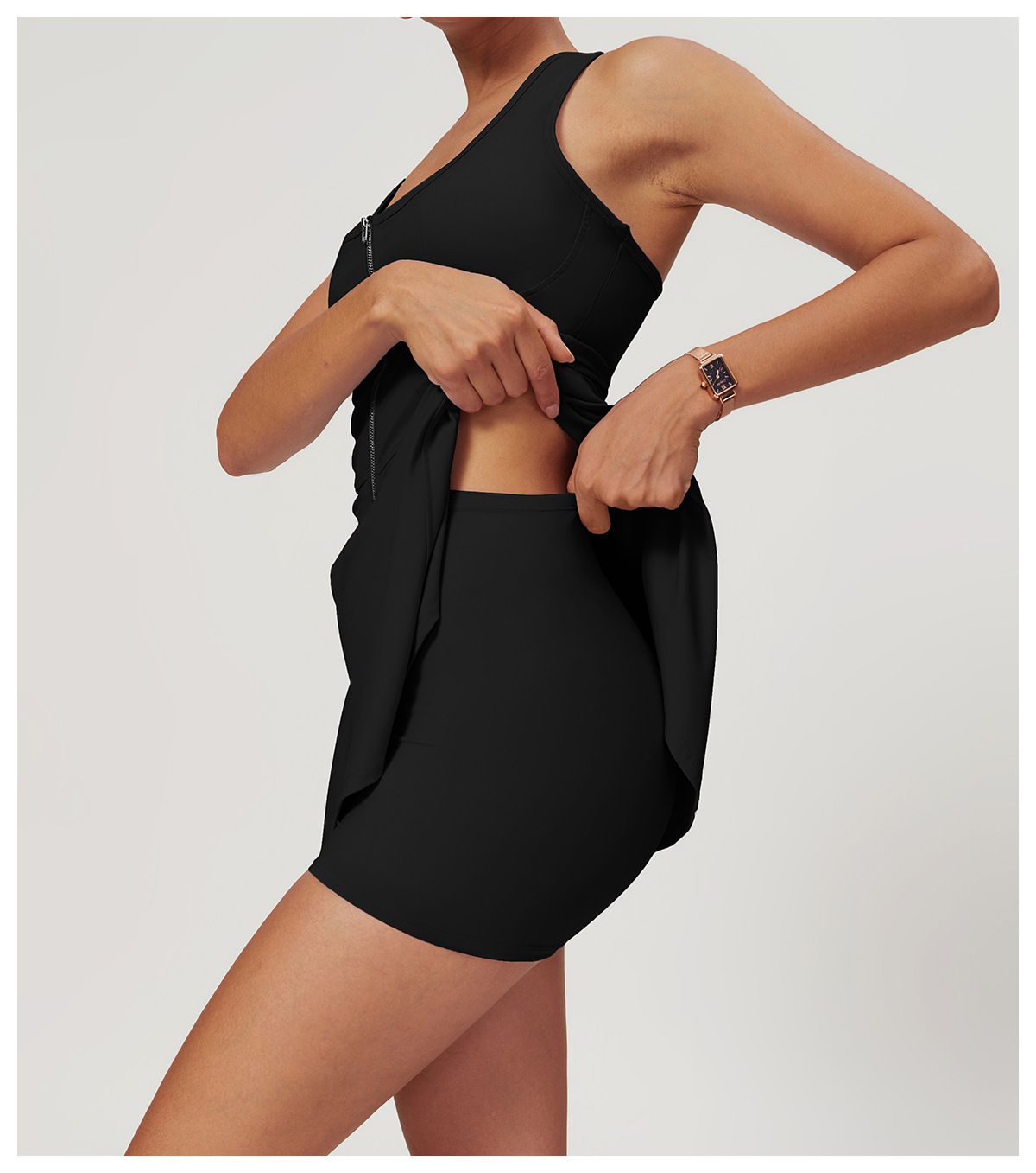 Naked Feeling Walk-proof Tenni - огляд і ціна Yoga Fitness Dress