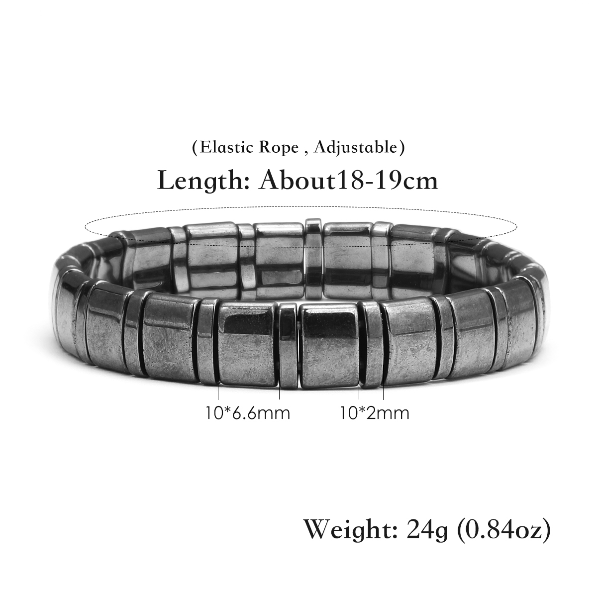 Energy Stone Hematite Bracelet - огляд і ціна Yoga Fitness Instructor